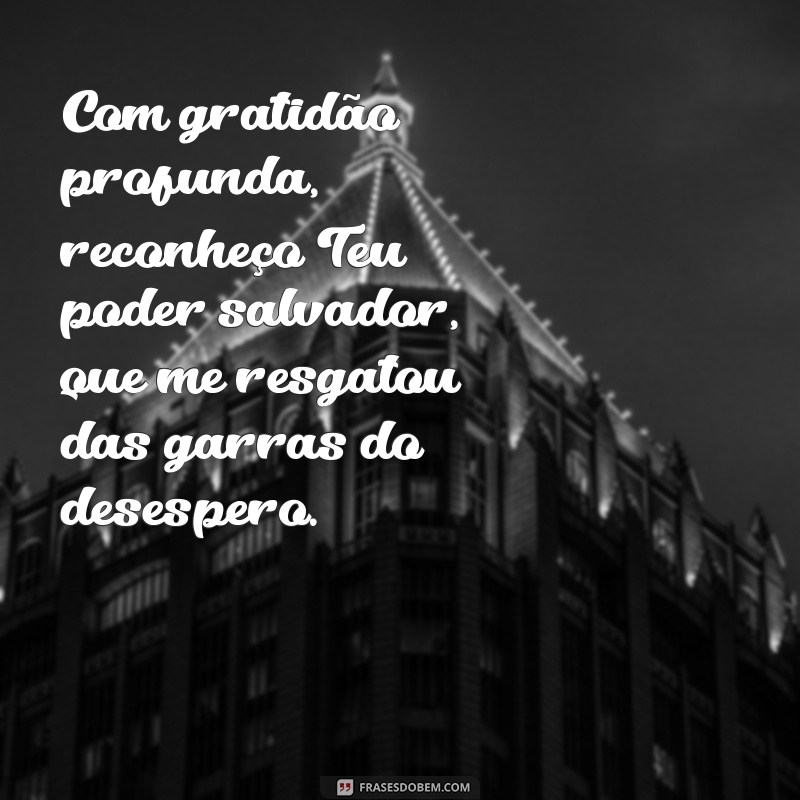 Salmo de Agradecimento: Encontre Paz e Gratidão pelo Livramento 