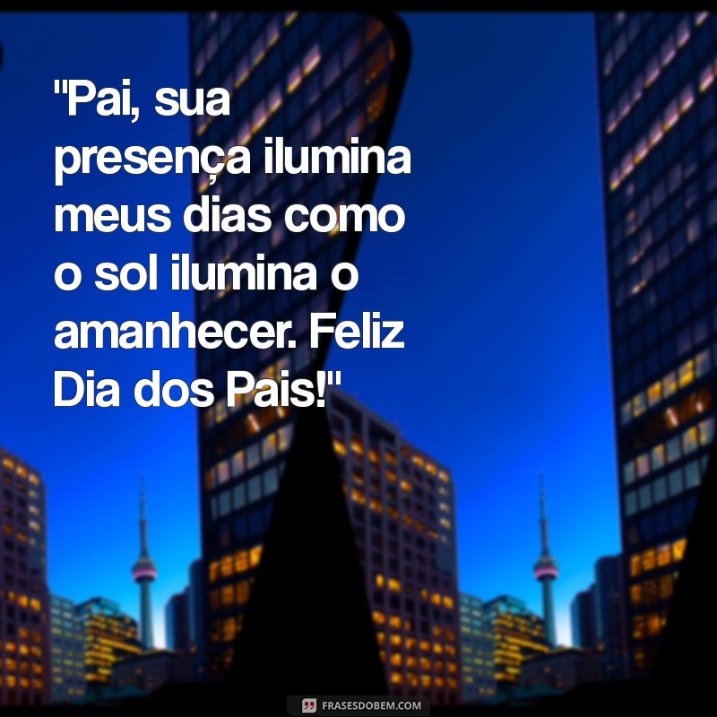 texto de feliz dias dos pais 