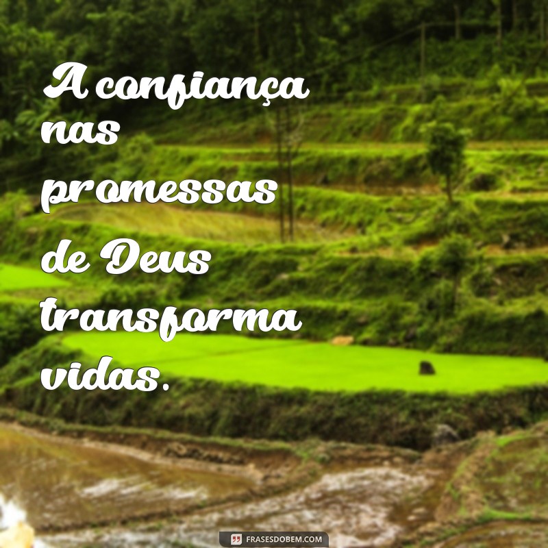 Frases Inspiradoras: Como Deus Cumpre Suas Promessas 