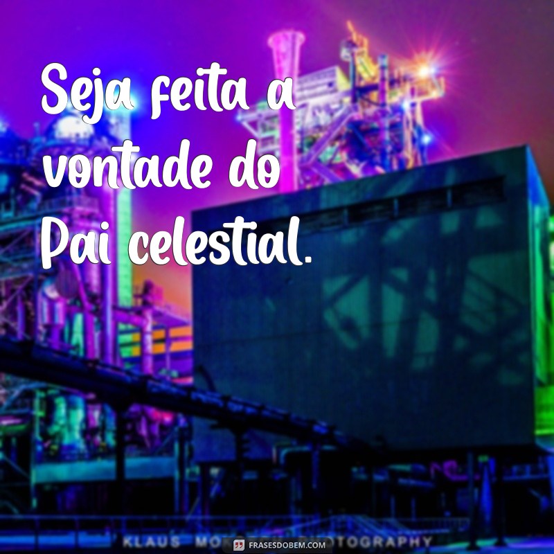 Frases Inspiradoras: Aceitando a Vontade de Deus em Sua Vida 