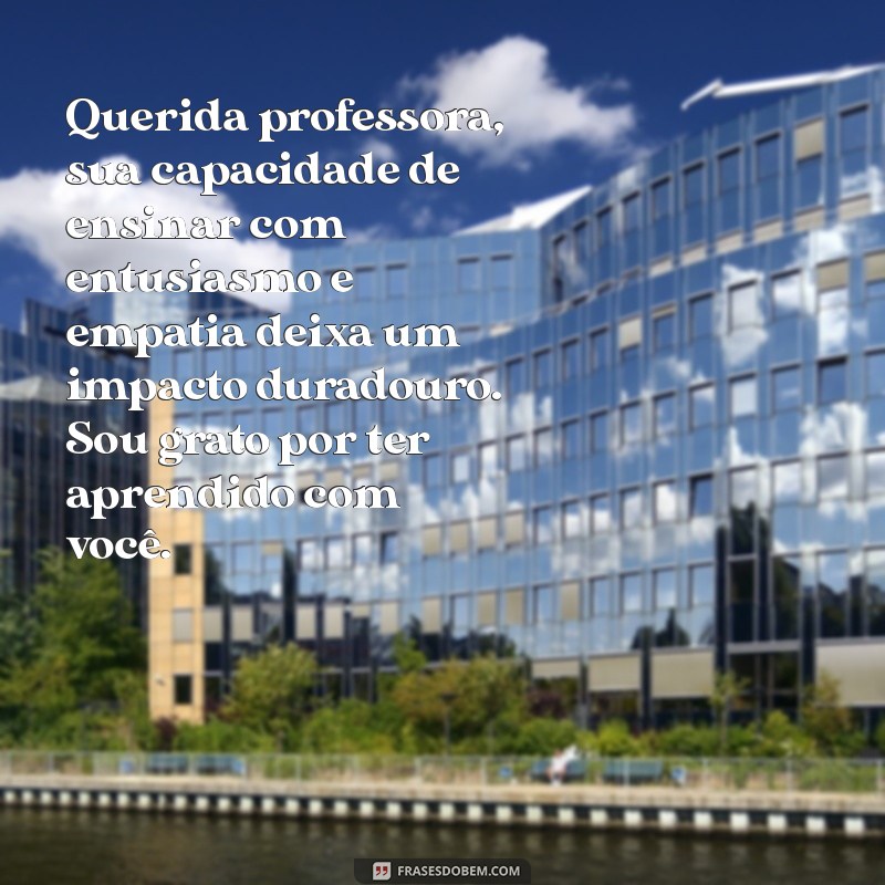 Como Escrever a Melhor Carta de Agradecimento para Sua Professora 