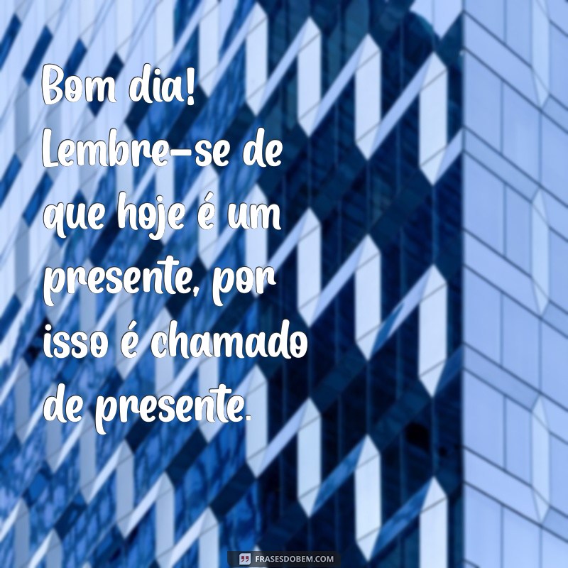 Mensagem Motivacional de Bom Dia: Inspire-se e Comece o Dia com Energia 