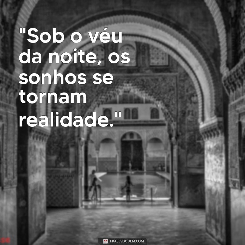 frases da noite 