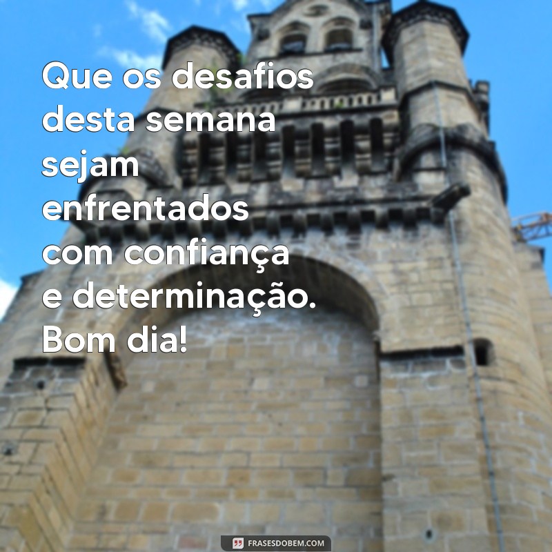 Mensagens Inspiradoras de Bom Dia para Começar Bem a Semana 