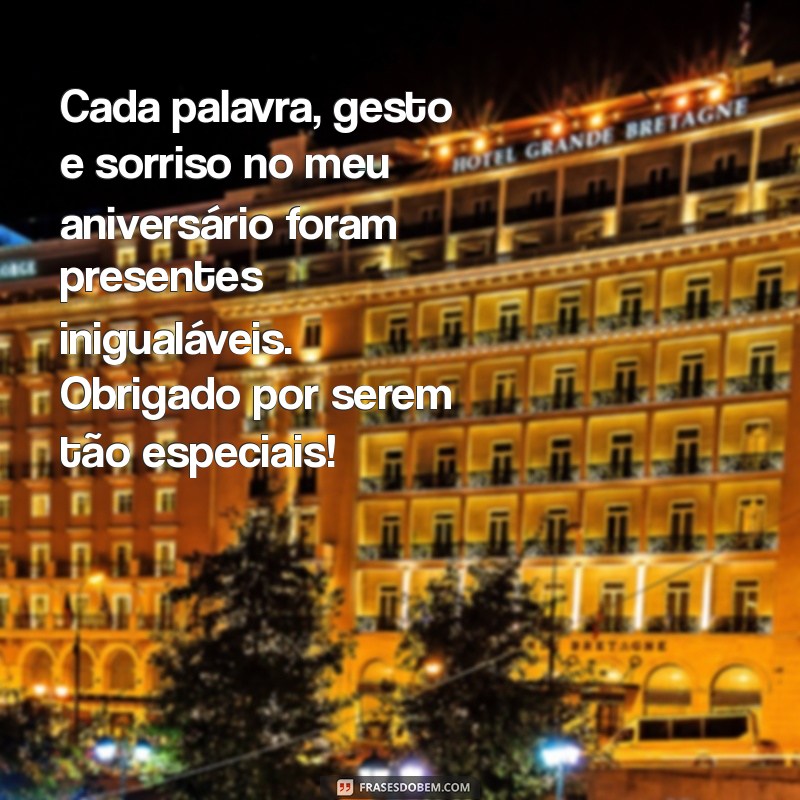 Mensagem de Agradecimento: Como Expressar Gratidão aos Amigos e Familiares pelo Aniversário 