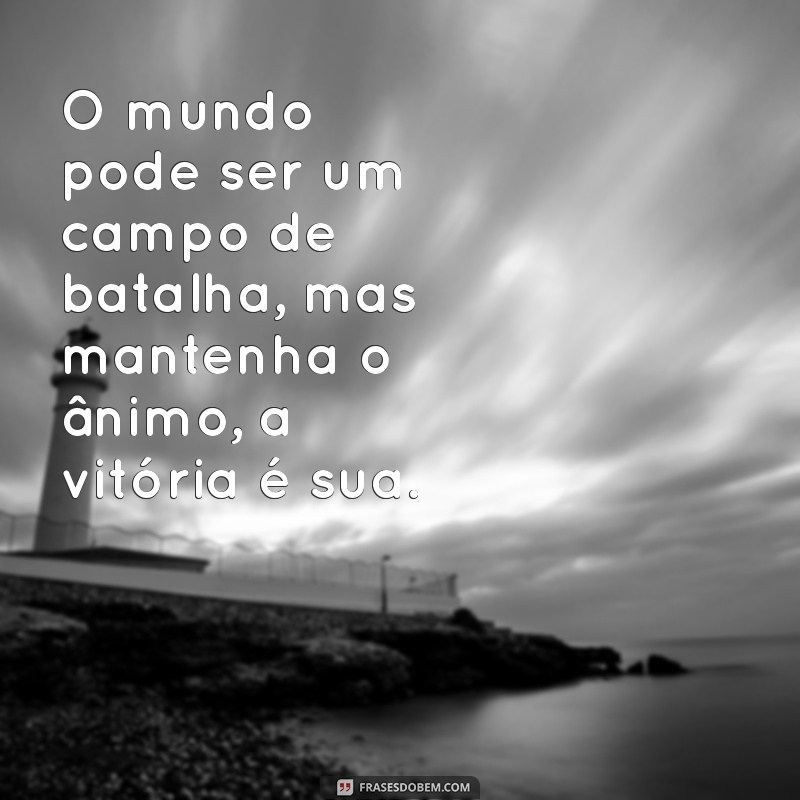 Tenha Bom Ânimo: Superando Desafios com Inspiração e Coragem 