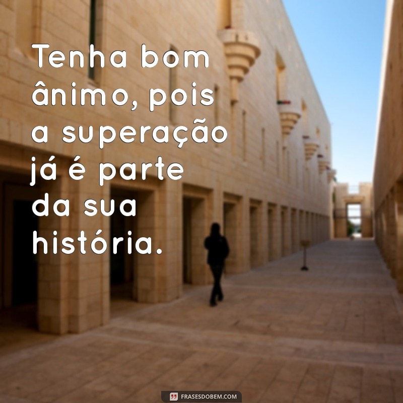 Tenha Bom Ânimo: Superando Desafios com Inspiração e Coragem 