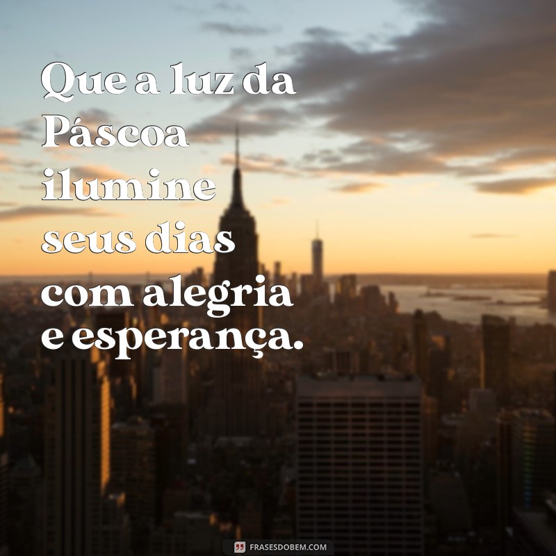 Mensagens Inspiradoras de Páscoa: Celebre com Amor e Renovação 