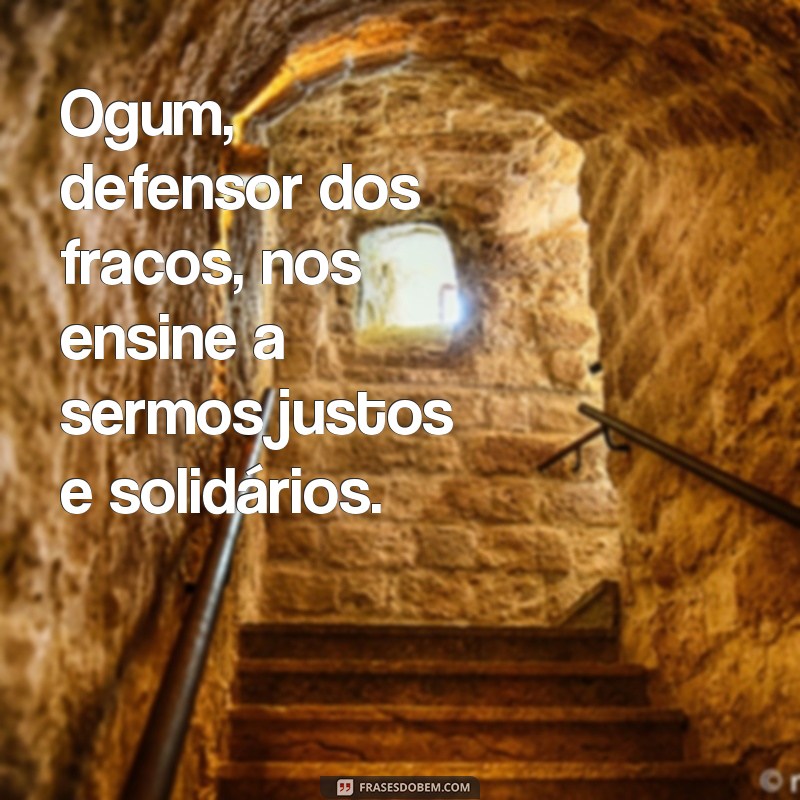 Descubra as melhores fotos de Ogum com frases inspiradoras! 