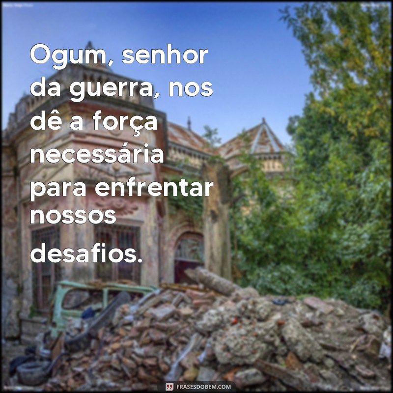 Descubra as melhores fotos de Ogum com frases inspiradoras! 