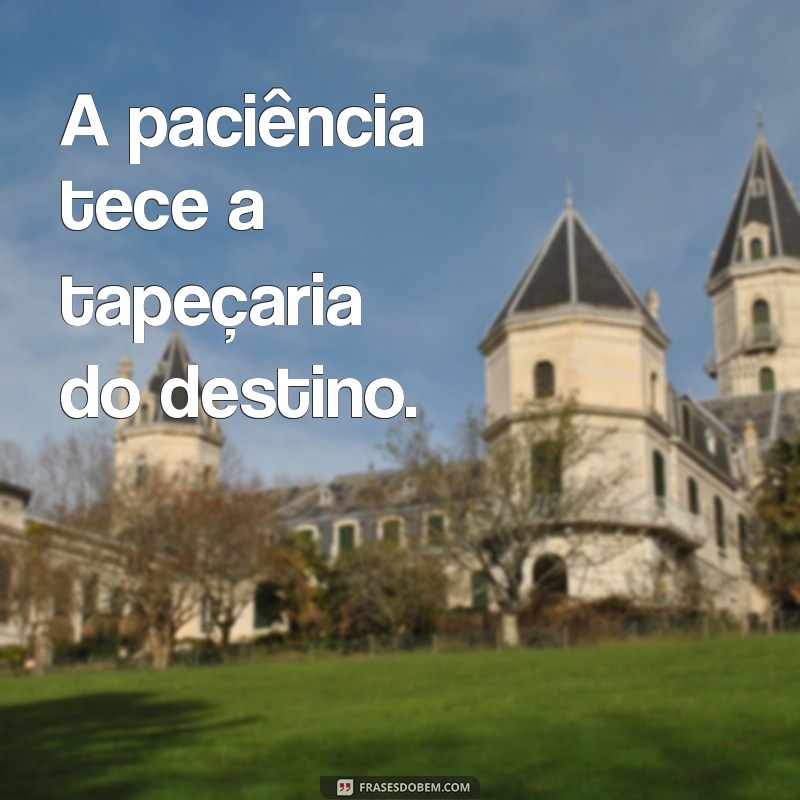 Frases Inspiradoras Sobre Paciência: Encontre Serenidade e Sabedoria 