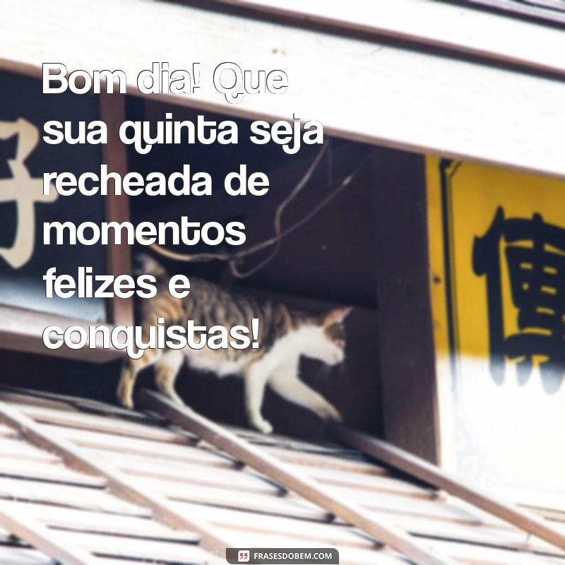 Mensagens Inspiradoras de Boa Quinta-Feira para Compartilhar no WhatsApp 