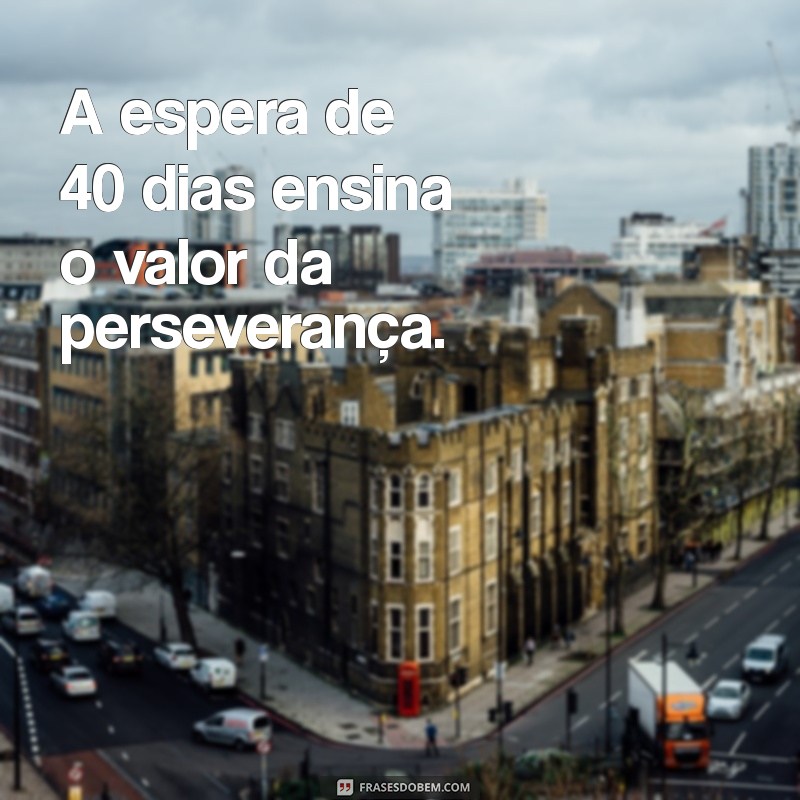 40 Dias: Descubra o Milagre da Vida na Netflix 