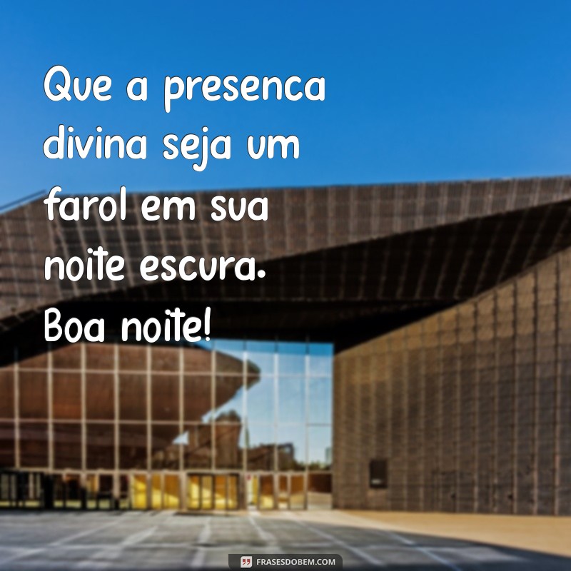 Boa Noite Abençoada: Mensagens Inspiradoras com a Palavra de Deus 