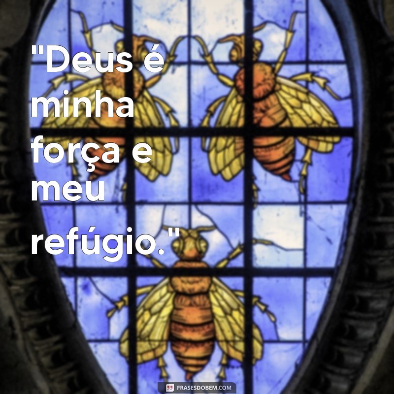 frases para status deus 