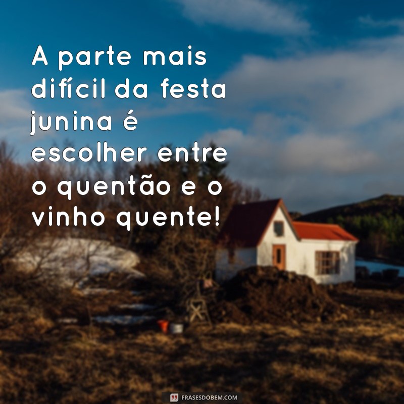 30 Frases Engraçadas para Animar sua Festa Junina 