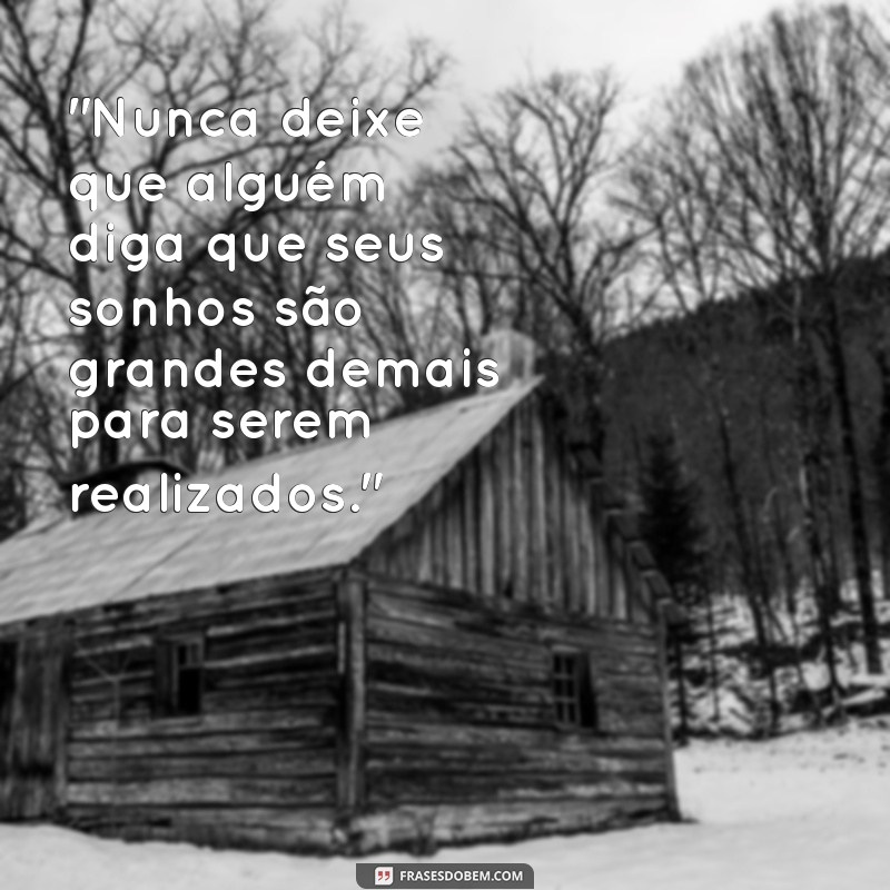 frases motivacional sonho 