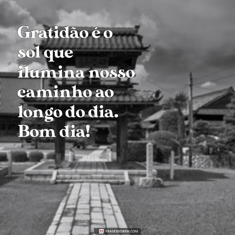 Bom Dia com Gratidão: Frases Inspiradoras para Começar o Dia 