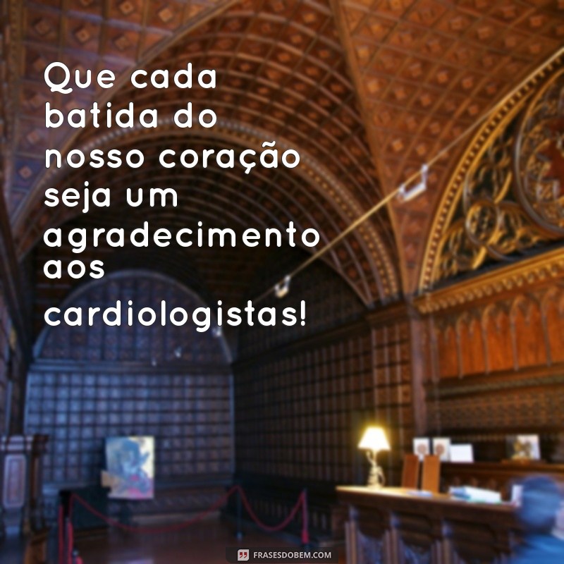 Frases Inspiradoras para Celebrar o Dia do Cardiologista 