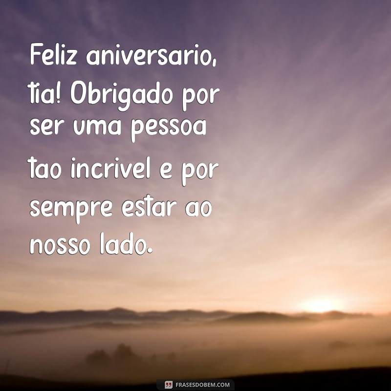 Mensagens Inspiradoras para Aniversário da Tia: Celebre com Amor e Carinho 