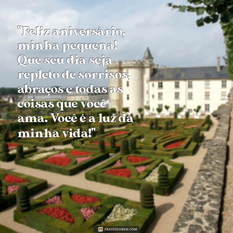 mensagem para aniversário de filha