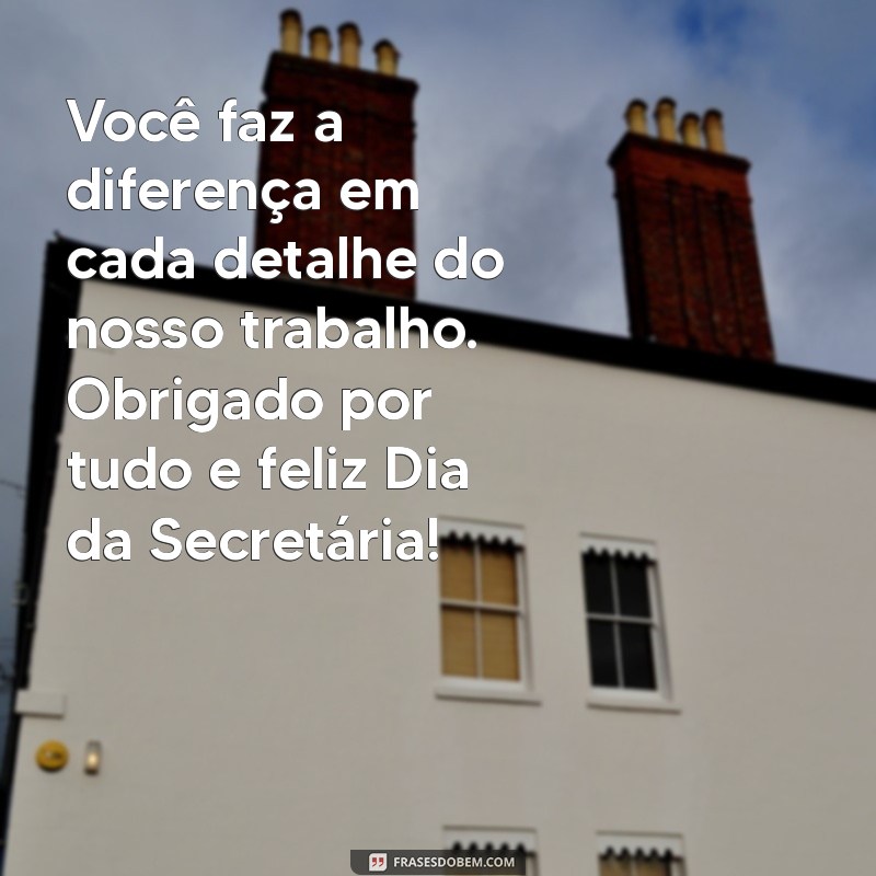 Mensagens Inspiradoras para Celebrar o Dia da Secretária 