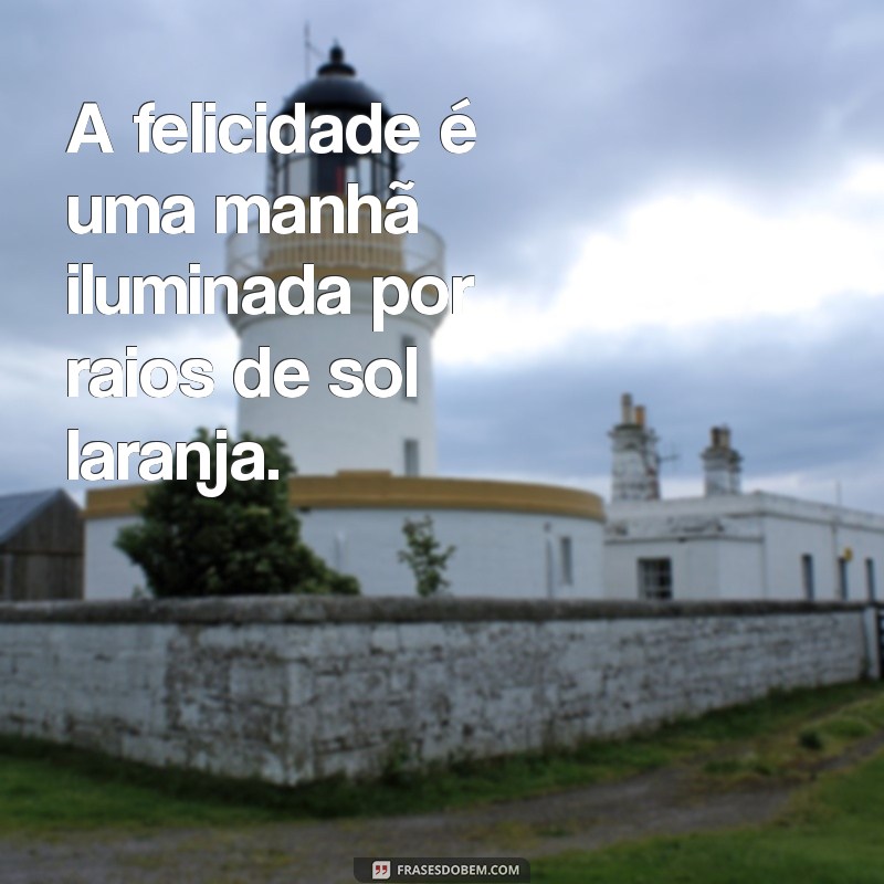 Frases Inspiradoras e Criativas Sobre a Cor Laranja 