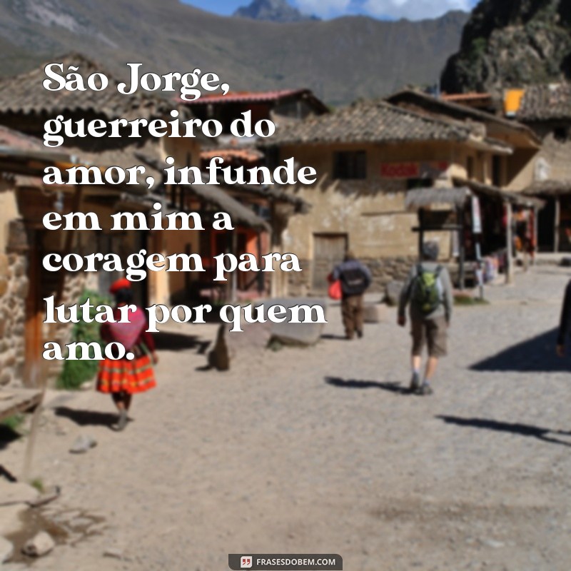 Oração de São Jorge para Atrair e Fortalecer o Amor 