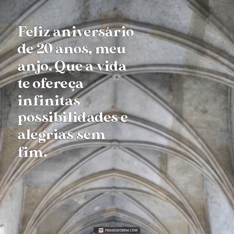 Mensagens Emocionantes para o Aniversário de 20 Anos da Sua Filha 