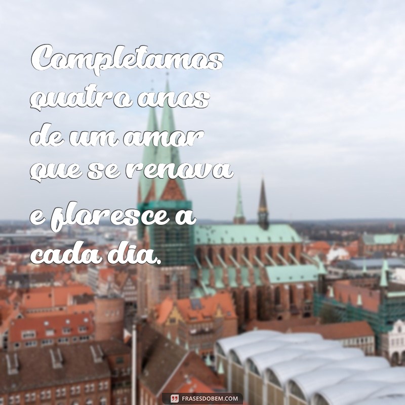 Comemorando 4 Anos de Namoro: Ideias e Dicas para Celebrar o Amor 