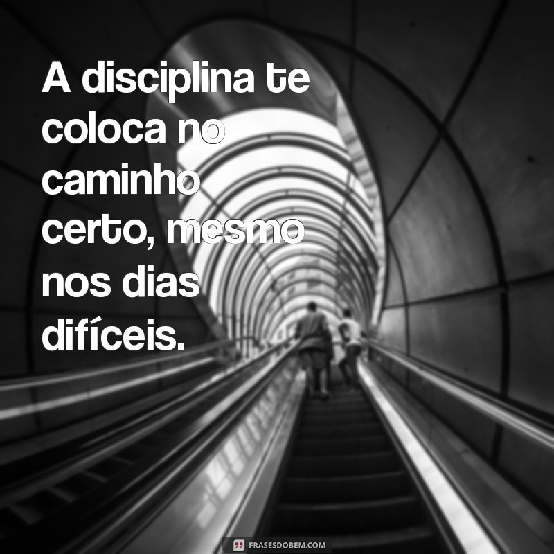 Como a Disciplina Transforma Sua Vida: Mensagens Inspiradoras e Práticas 