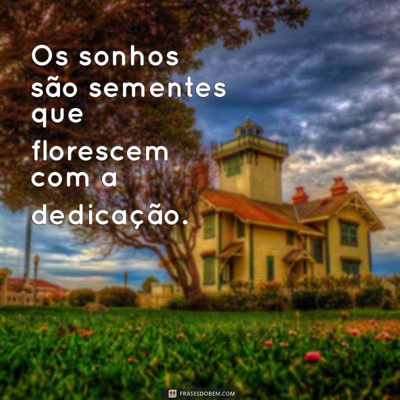 Frases Inspiradoras para Nunca Desistir dos Seus Sonhos 