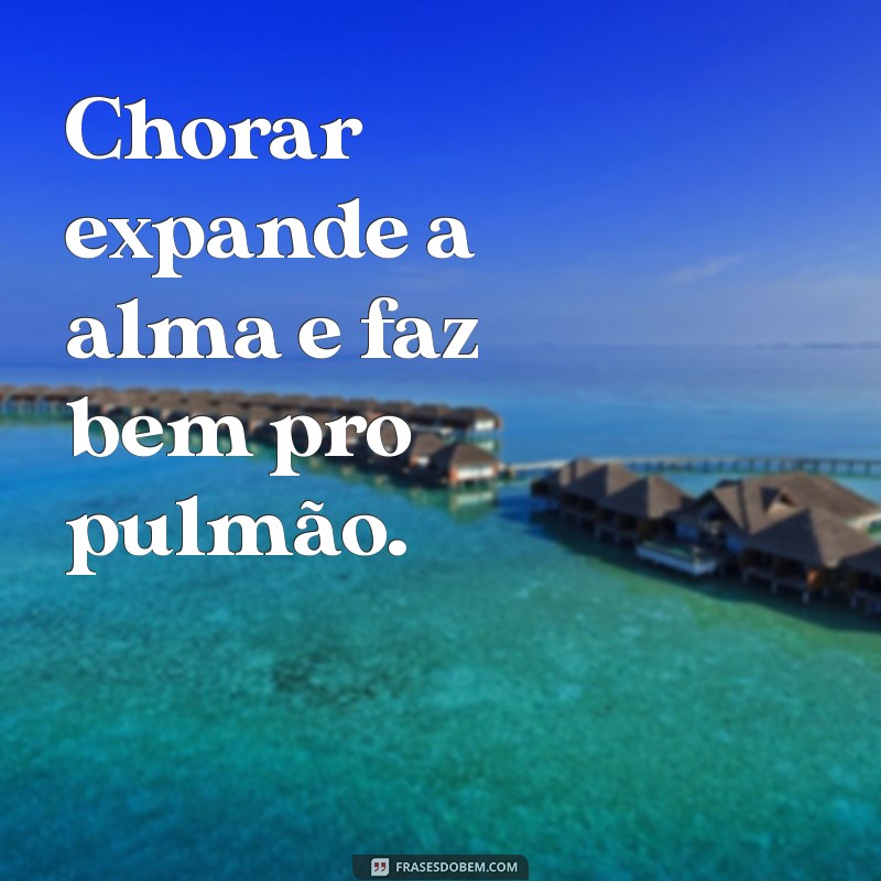 Benefícios do Choro: Como Chorar Pode Melhorar a Saúde do Seu Pulmão 