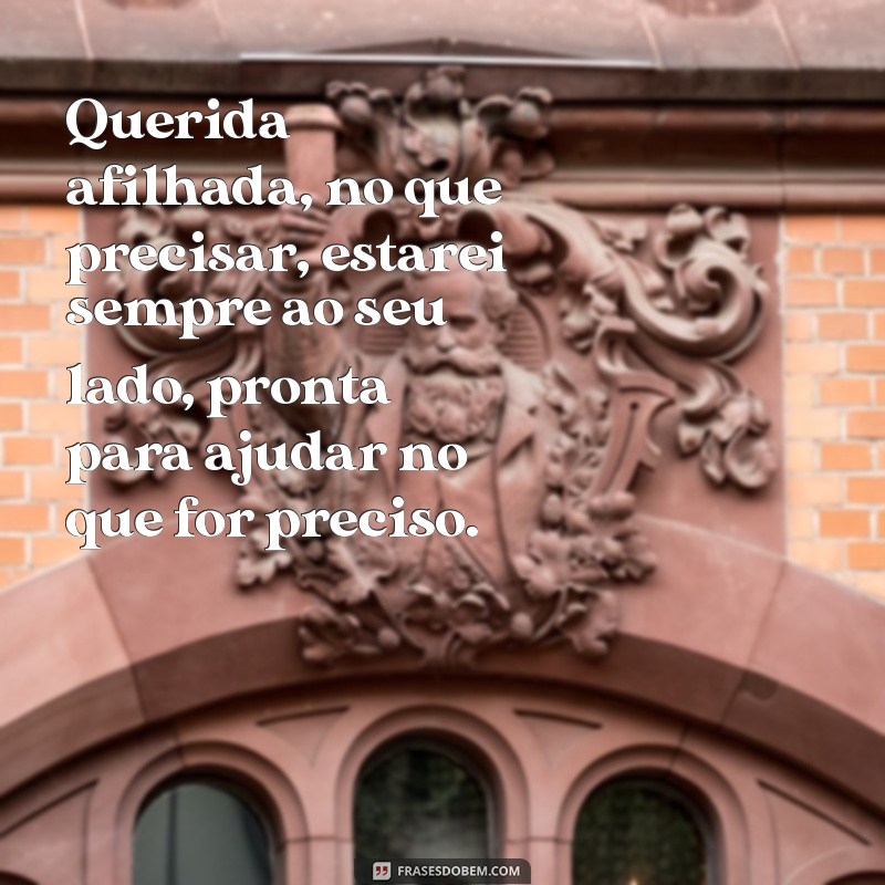 Mensagem Emocionante de Madrinha para Afilhada: Inspirações e Dicas 