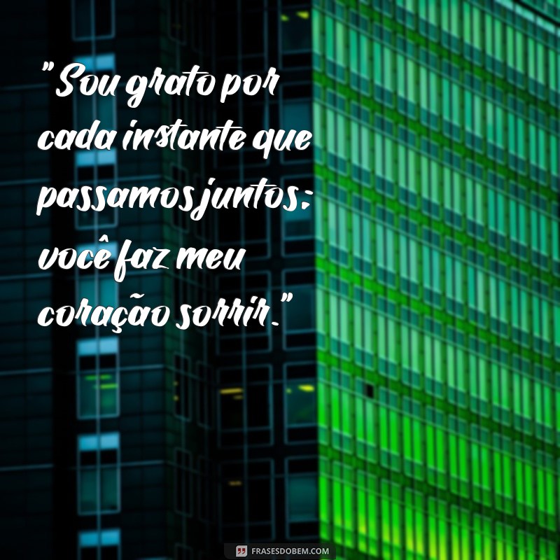 frases de agradecimento de amor 