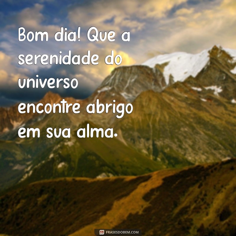 Frases Inspiradoras de Bom Dia Espírita para Elevar Seu Dia 