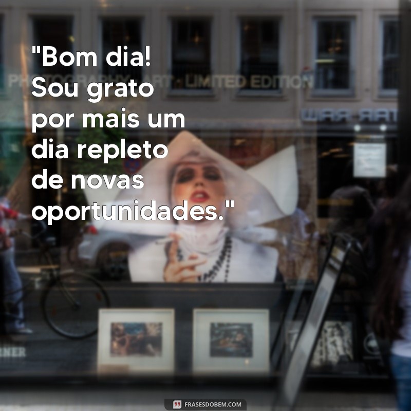 frases de agradecimento de bom dia 