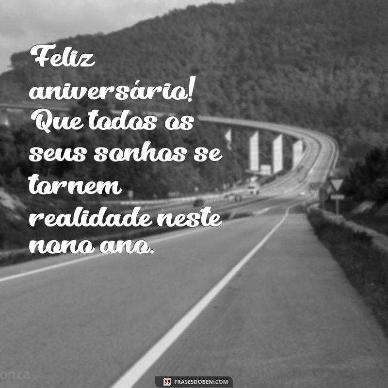 Mensagens de Aniversário Incríveis para Crianças de 9 Anos 