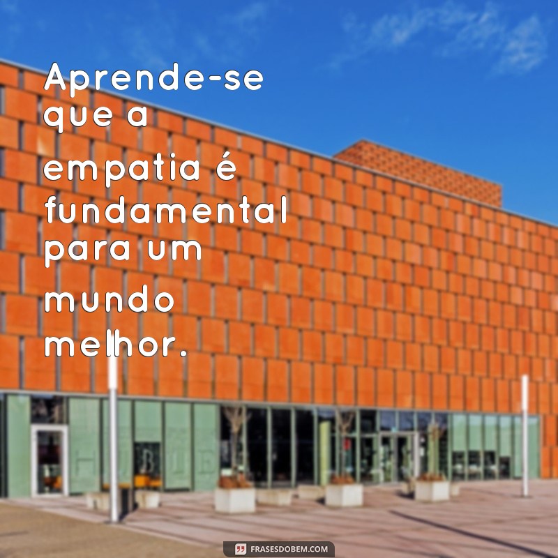 Descubra as Mais Inspiradoras Frases sobre Aprendizado: Um Dia a Gente Aprende! 