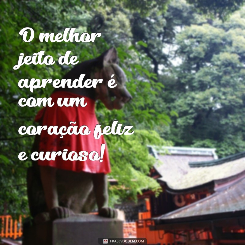 Mensagem Inspiradora para o Dia do Estudante na Educação Infantil 