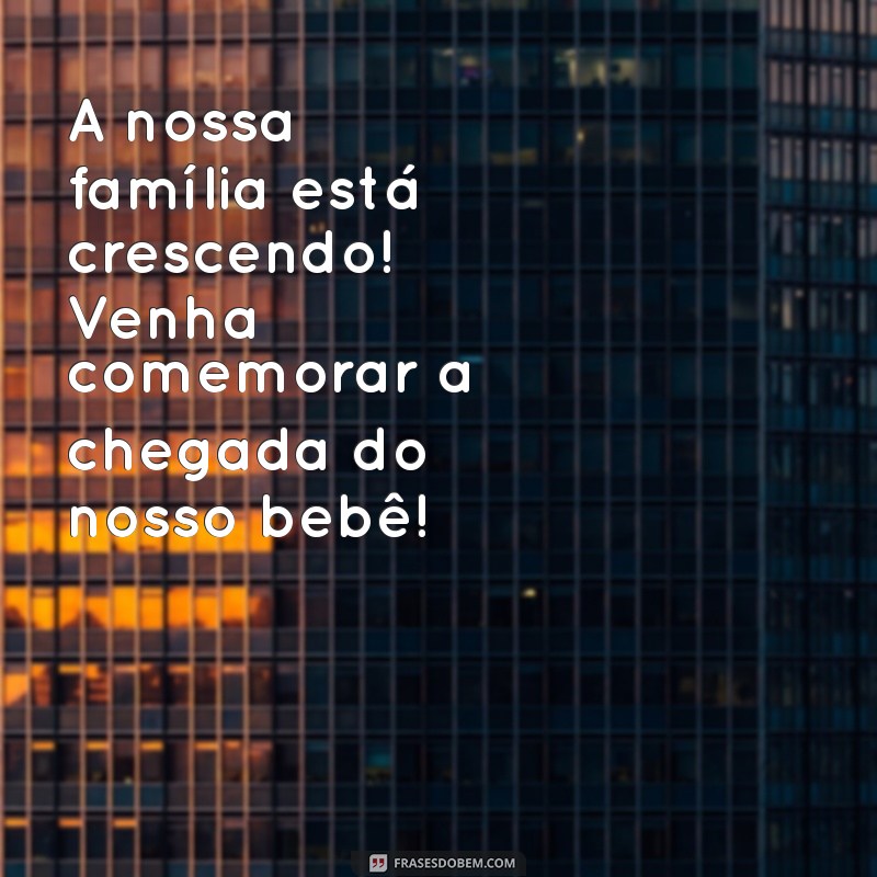 Como Criar Convites Incríveis para Chá de Bebê: Dicas e Ideias Criativas 