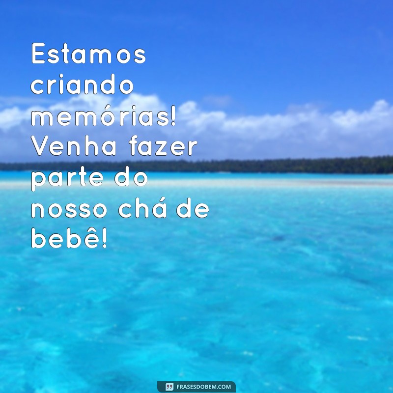 Como Criar Convites Incríveis para Chá de Bebê: Dicas e Ideias Criativas 