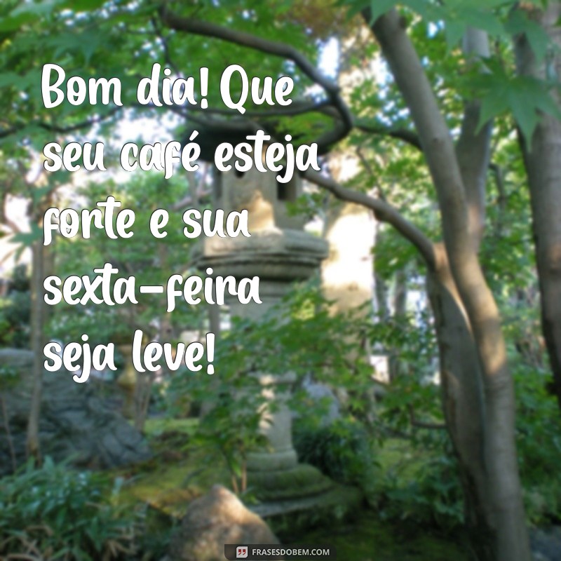 Mensagens de Bom Dia para Sexta-Feira no WhatsApp: Inspire Seus Contatos 