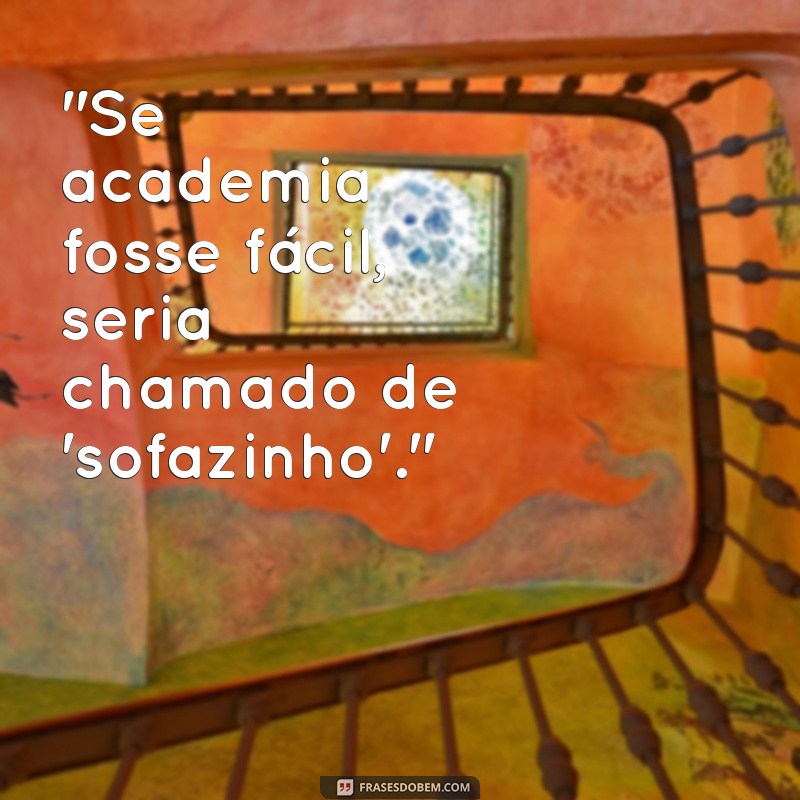 mensagens de academia engraçadas 