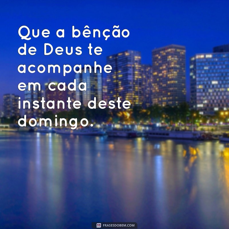 Mensagens Inspiradoras de Bom Dia de Deus para um Domingo Abençoado 