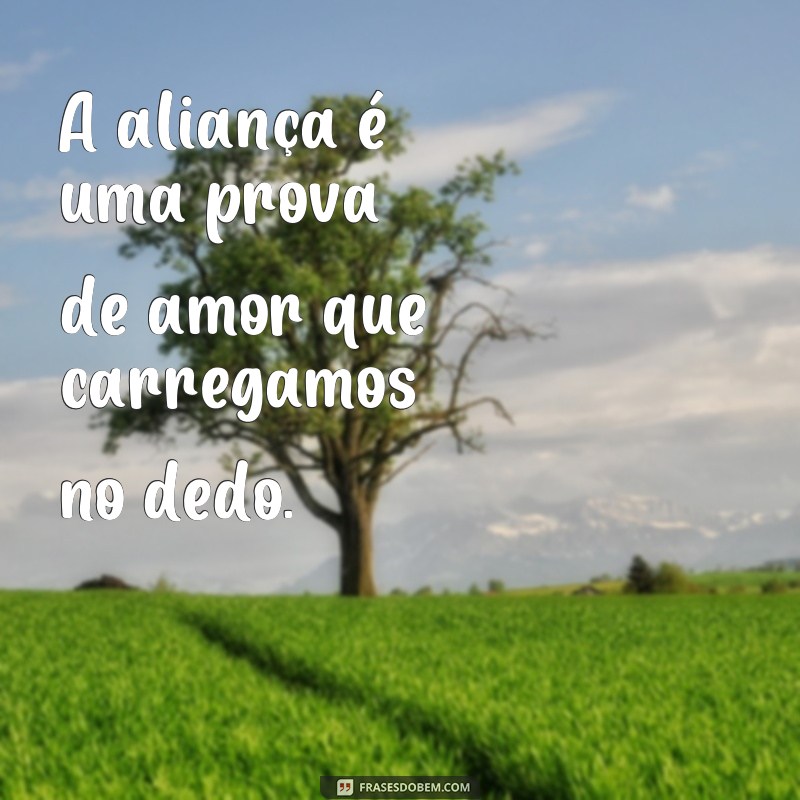 Encante seus seguidores com as melhores fotos de alianças com frases para Facebook 