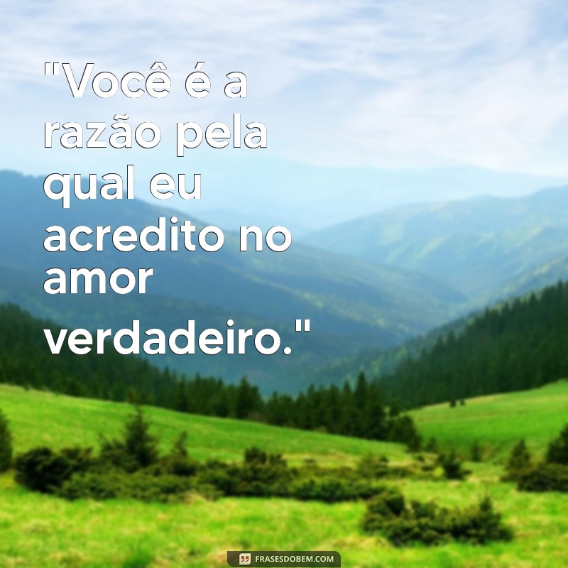 uma frases romantica 