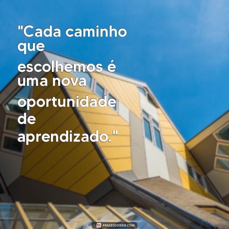 frases sobre caminho 