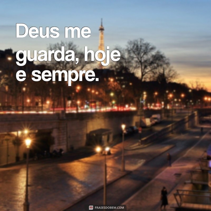 Frases Inspiradoras para Fotos Sozinha: Deus Cuida de Mim 