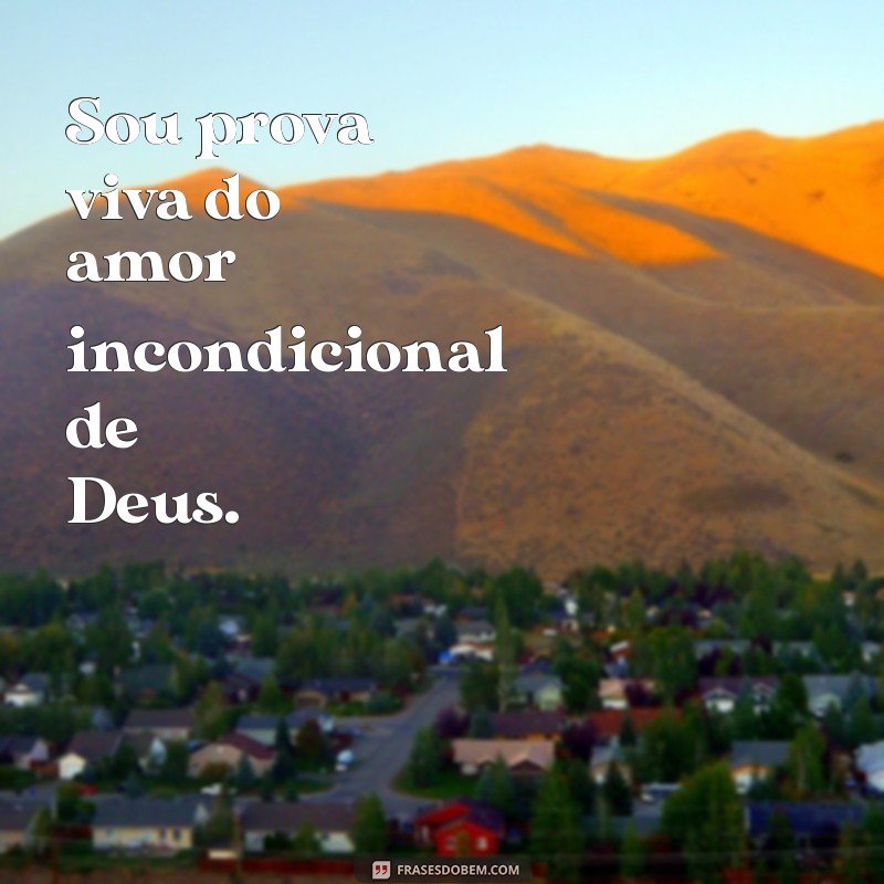 Frases Inspiradoras para Fotos Sozinha: Deus Cuida de Mim 